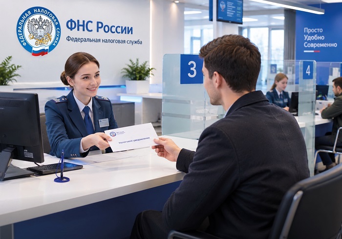 Как получить налоговое уведомление за 2025 год на бумаге?